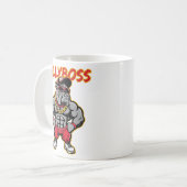BullyBoss Bulldog Mascot Kaffeetasse (Vorderseite Links)
