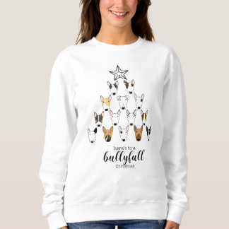 Bullyfull Bull Terrier Christmas Sweater Sweatshirt