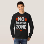 Bullying Awareness  No Bullying Zone T-Shirt (Vorne ganz)