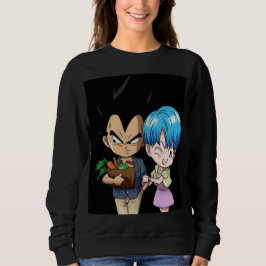Bulma and Vegeta Valentines day Sweatshirt
