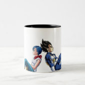 Bulma e vegeta mugs zweifarbige tasse (Mittel)