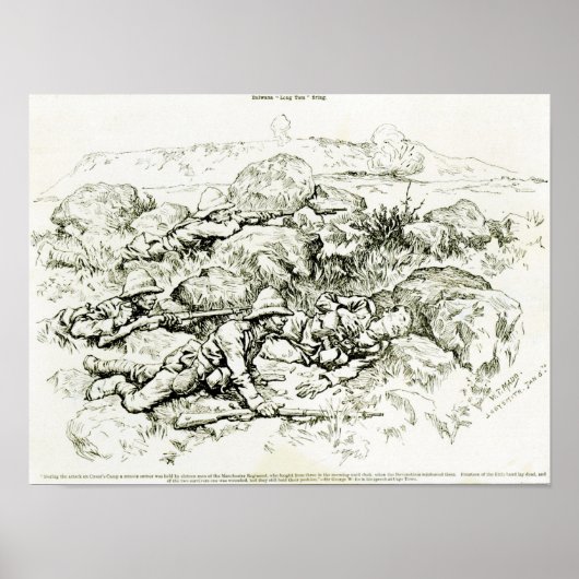 Bulwana "Long Tom" Firing Poster (Vorne)