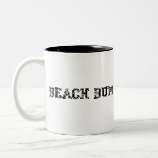 Bum-Logo Zweifarbige Tasse (Links)
