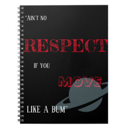 Bum Repellent Book Notizblock