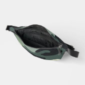 Bum-Tasche - Armeefarbe - Grün Bauchtasche (Offen)