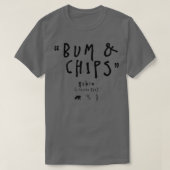 Bum und Chips Robin BBC Geister T-Shirt (Design vorne)