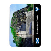 Bumbarton Castle, Dumbarton Rock / Schottland Magnet (Vertikal)