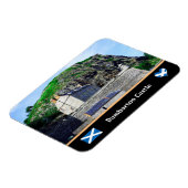 Bumbarton Castle, Dumbarton Rock / Schottland Magnet (Linke Seite)