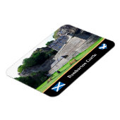Bumbarton Castle, Dumbarton Rock / Scotland Magnet (Linke Seite)