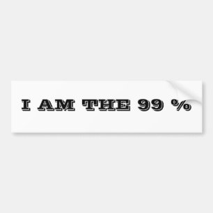 Bumber-Aufkleber 99 % Autoaufkleber