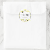 Bumble Bee Baby Dusche Gastgeschenk Stickers (Tasche)