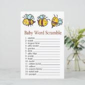Bumble Bee Baby Wortspiel (Stehend Vorderseite)
