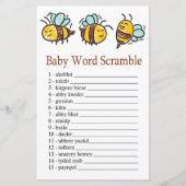 Bumble Bee Baby Wortspiel (Vorderseite)