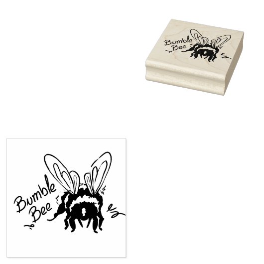 Bumble Bee  Gummistempel (Stempel)