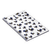 Bumble Bee Maureen Girard Wings Buzz Spring Notizblock (Rechte Seite)