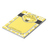Bumble Bee Mini Editor Notizblock (Rotiert)