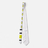 Bumble Bee Neck Tie Krawatte (Rückseite)