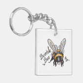 Bumble Bee Schlüsselanhänger (Vorderseite links)