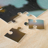 Bumble Bee Tennis Player With Text on Sunflower Puzzle (Seite)