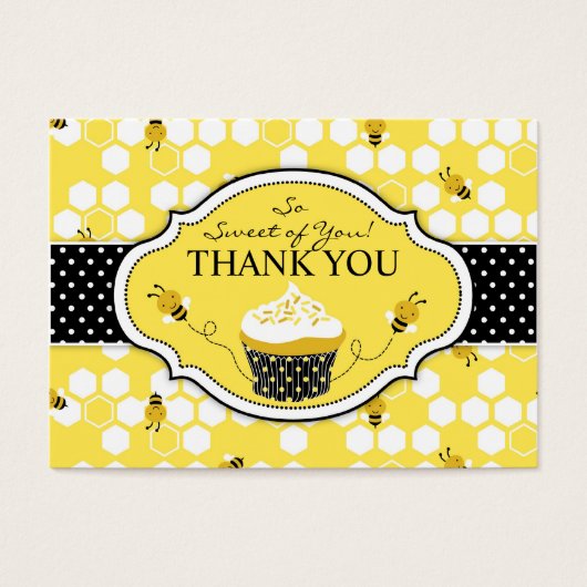 Bumble Bee TY Gift Tag (Vorderseite)