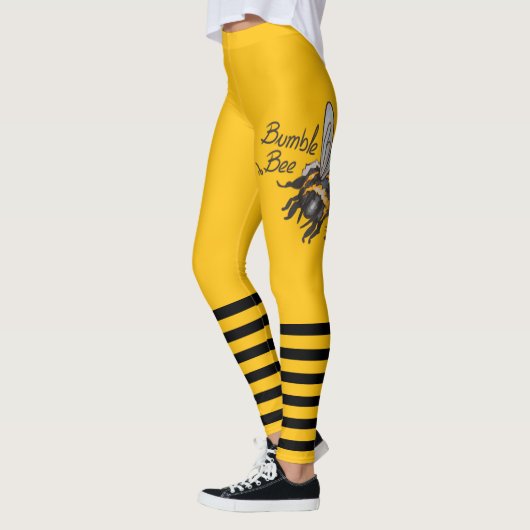 Bumble Bee yellow  Leggings (Links)