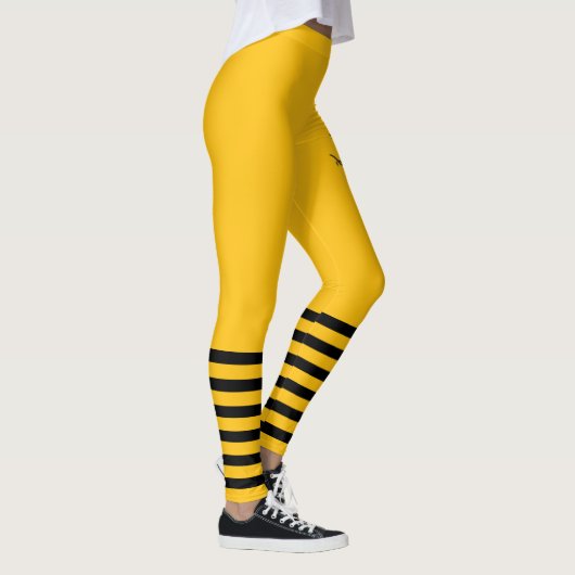 Bumble Bee yellow  Leggings (Rechts)