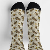 Bumble Bees Socken (Oben)