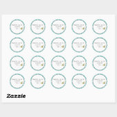 Bumble Bevor Fevor Sticker oder Adressetikett (Blatt)