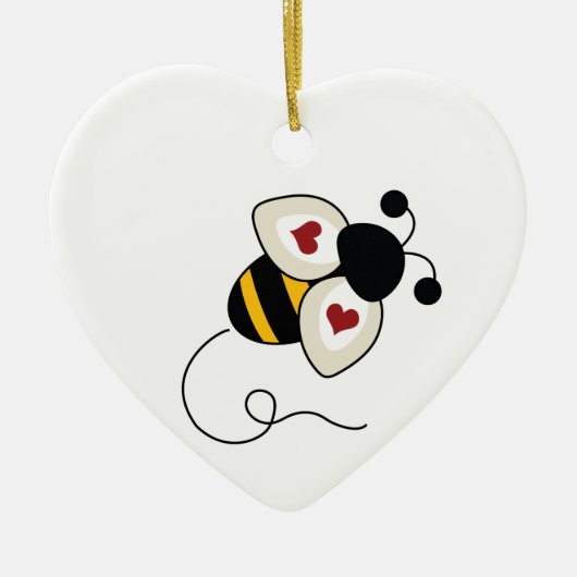 BUMBLE BIE KERAMIKORNAMENT (Vorne)