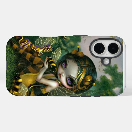 Bumblebee Dragonling IPhone 16 Case (Rückseite (Horizontal))