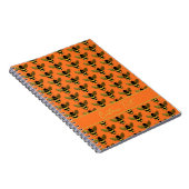 BUMBLEBEE GOLD SCHWARZ BIENEN WIEDERHOLUNG PATTERN NOTIZBLOCK (Rechte Seite)