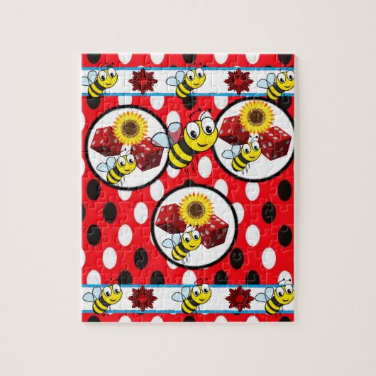 Bumblebee Jigsaw Puzzle (Vertikal)