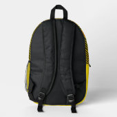 'BumbleBee Kaleidoscope'-Rucksack   Bedruckter Rucksack (Rückseite)