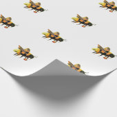 BumbleBee mit Pollen Geschenkpapier (Ecke)
