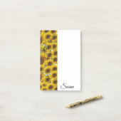 Bumblebee nach der Abgabe Post-it Klebezettel (Auf Schreibtisch)