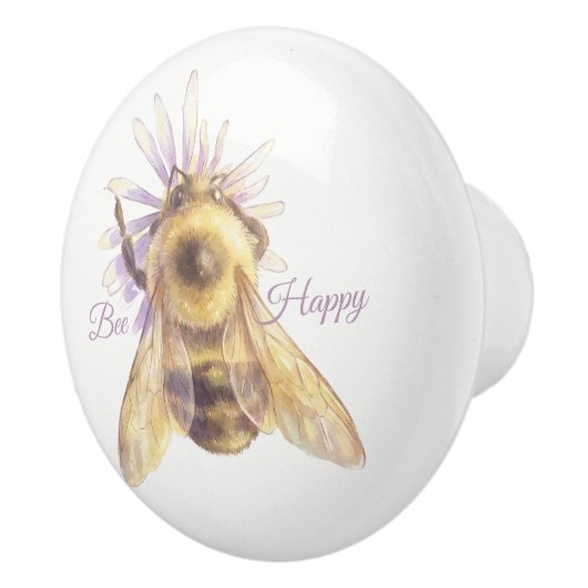 Bumblebee Nursery Knob | Nature Drawer Pull Keramikknauf (Rechts)