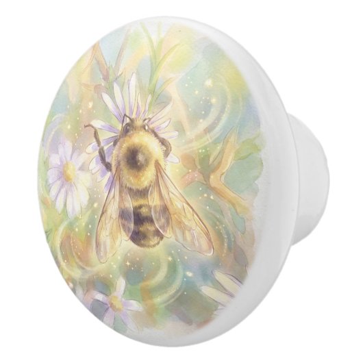 Bumblebee Nursery Knob | Nature Drawer Pull Keramikknauf (Rechts)