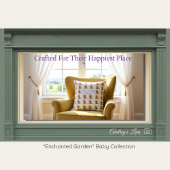 Bumblebee Nursery Pillow | Whimsical Garden Kissen