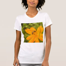 Bumblebee on a Sulfur Cosmos T-Shirt