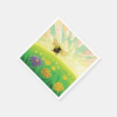 Bumblebee on the Horizon Serviette (Ecke)