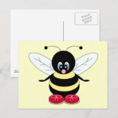 BumbleBee Postkarte (Vorne/Hinten)