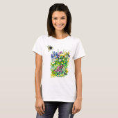 BUMBLEBEE und Blume T - Shirt (Vorne ganz)