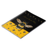 Bumblebees Personalized Gardening Journal Notizblock (Linke Seite)