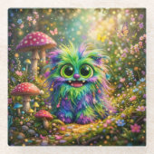 BumbleFluff Glasuntersetzer (Vorderseite)