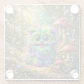 BumbleFluff Glasuntersetzer (Rückseite)