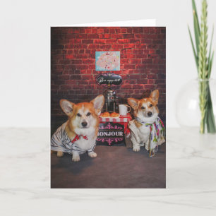 Bumbles und Dawgins Grußkarte Karte