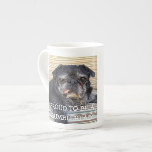 Bumblesnot Knochen-China-Tasse: Stolz, Bumblehead Porzellantasse