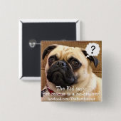 Bumblesnot Knopf: Kinderspiel der Button (Vorne & Hinten)