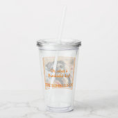 Bumblesnot "oh, ein was für Bumbleful Tag! " Acryltrinkbecher (Rückseite)