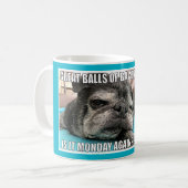 Bumblesnot Tasse: Große Bälle des Speckes/des Kaffeetasse (Vorderseite Links)